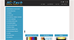 Desktop Screenshot of hitechnarrowfabrics.com